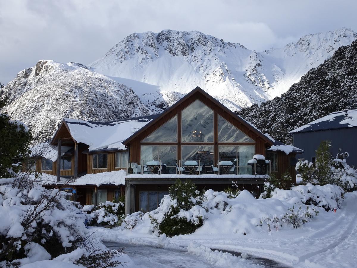 โอรากิมันท์คุ๊กอัลไพน์ลอด์จ Villa Aoraki / Mount Cook ภายนอก รูปภาพ