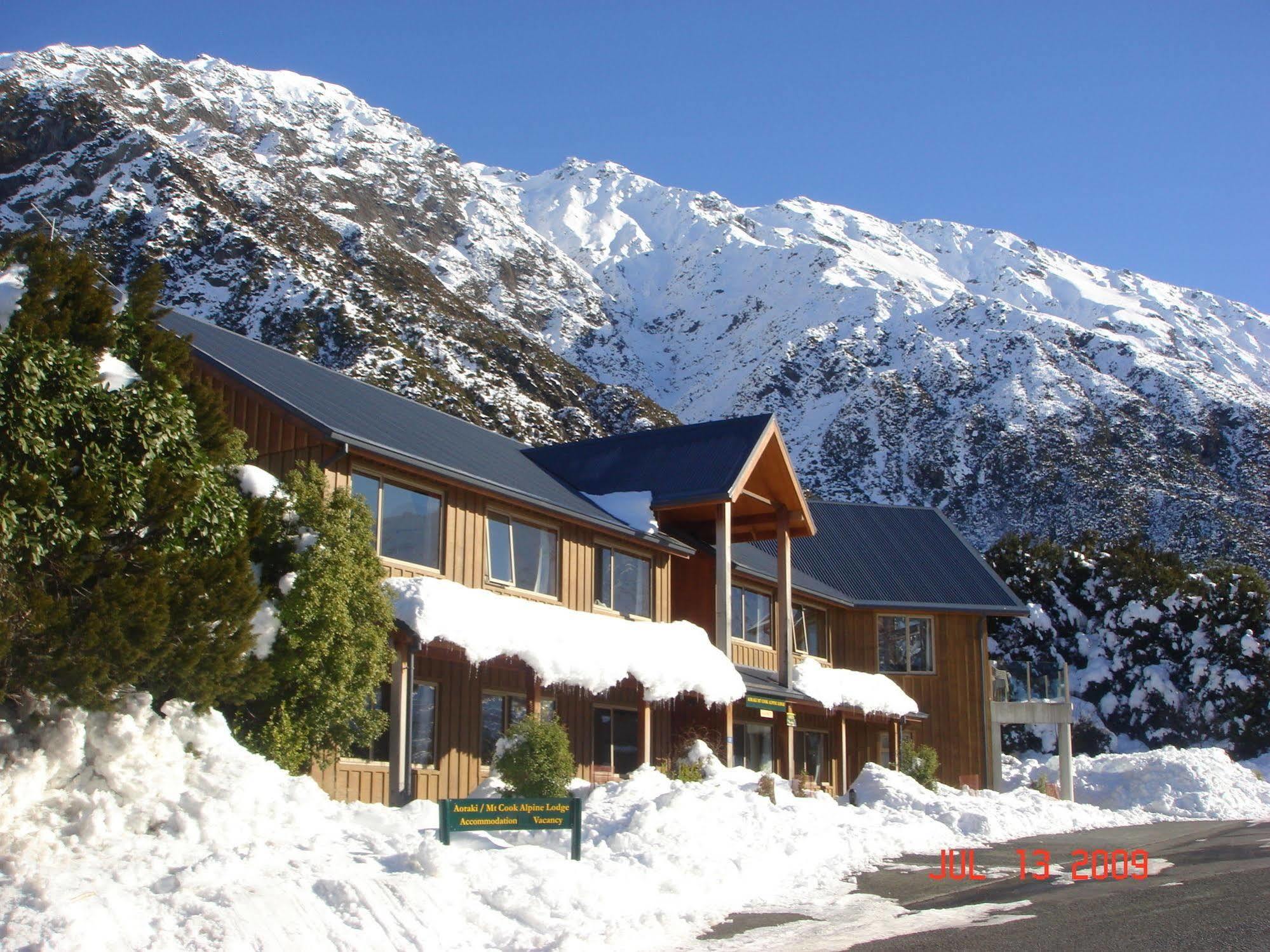 โอรากิมันท์คุ๊กอัลไพน์ลอด์จ Villa Aoraki / Mount Cook ภายนอก รูปภาพ