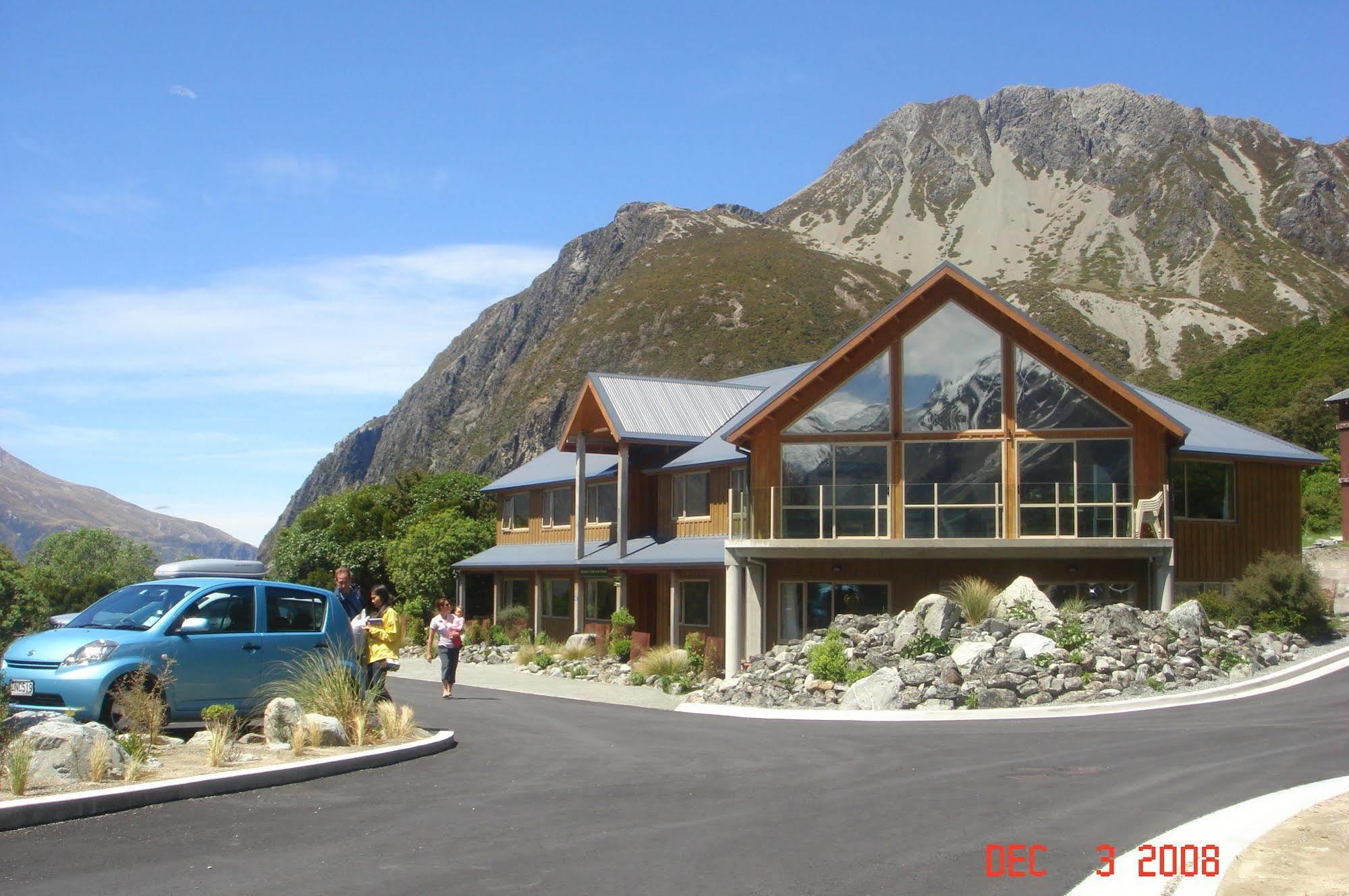 โอรากิมันท์คุ๊กอัลไพน์ลอด์จ Villa Aoraki / Mount Cook ภายนอก รูปภาพ