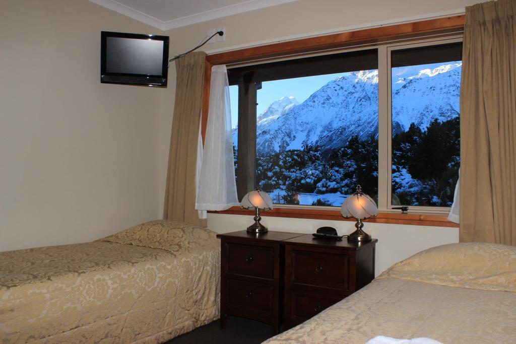โอรากิมันท์คุ๊กอัลไพน์ลอด์จ Villa Aoraki / Mount Cook ห้อง รูปภาพ